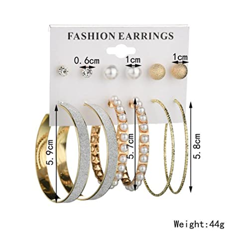 Plated Earrings Combo for Women (Style 5)